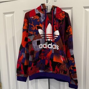 Adidas Multicolor Graphic Hoodie